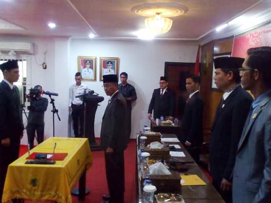 PAW, Imam Suroso Dilantik jadi Anggota DPRD Rohil